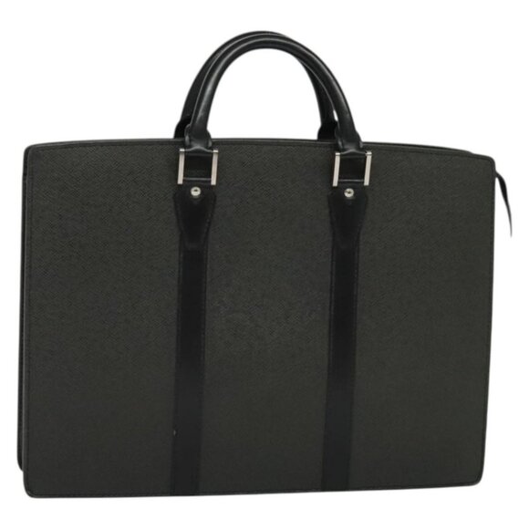 LOUIS VUITTON Taiga Porte Documents Rozan Bag Ardoise M30052 LV Auth ki5801 - Picture 1 of 16